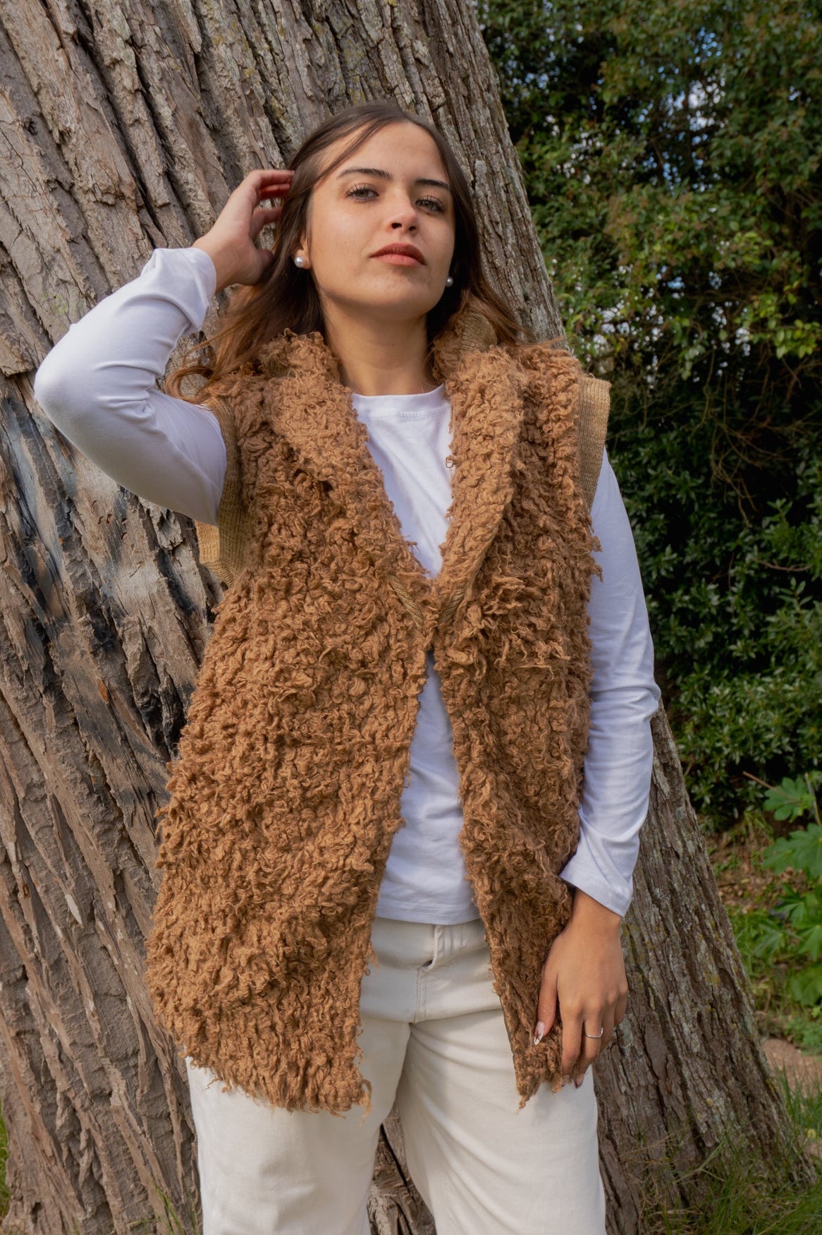 Chaleco Teddy Camel