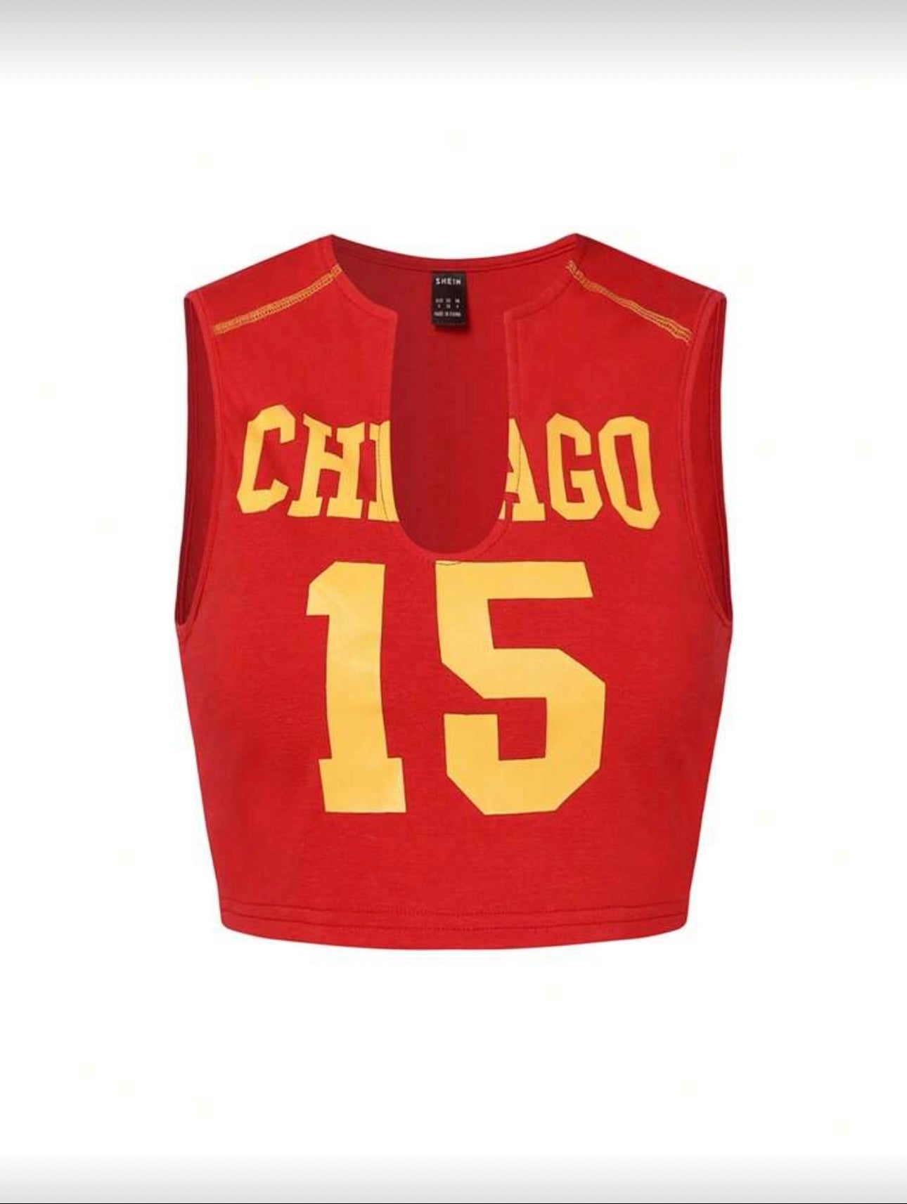 Top StreetHx de tirantes con estampado de letras