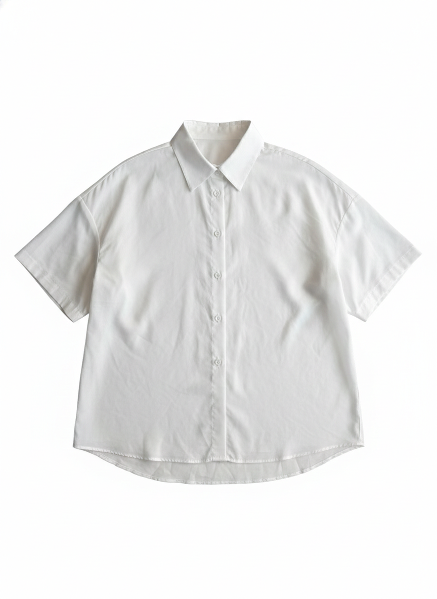 Camisa de Manga corta Ancha