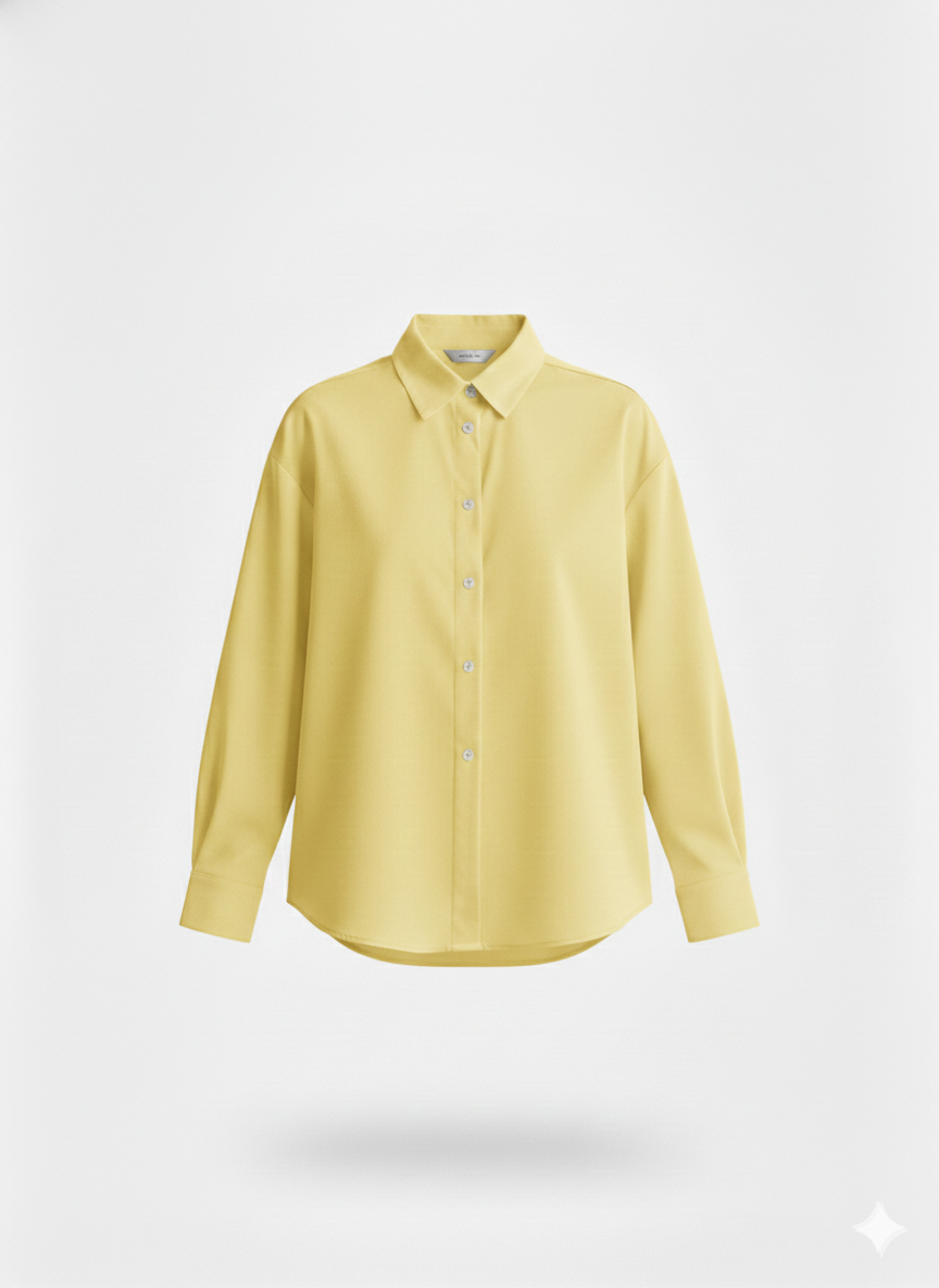 Camisa Oversized Amarilla