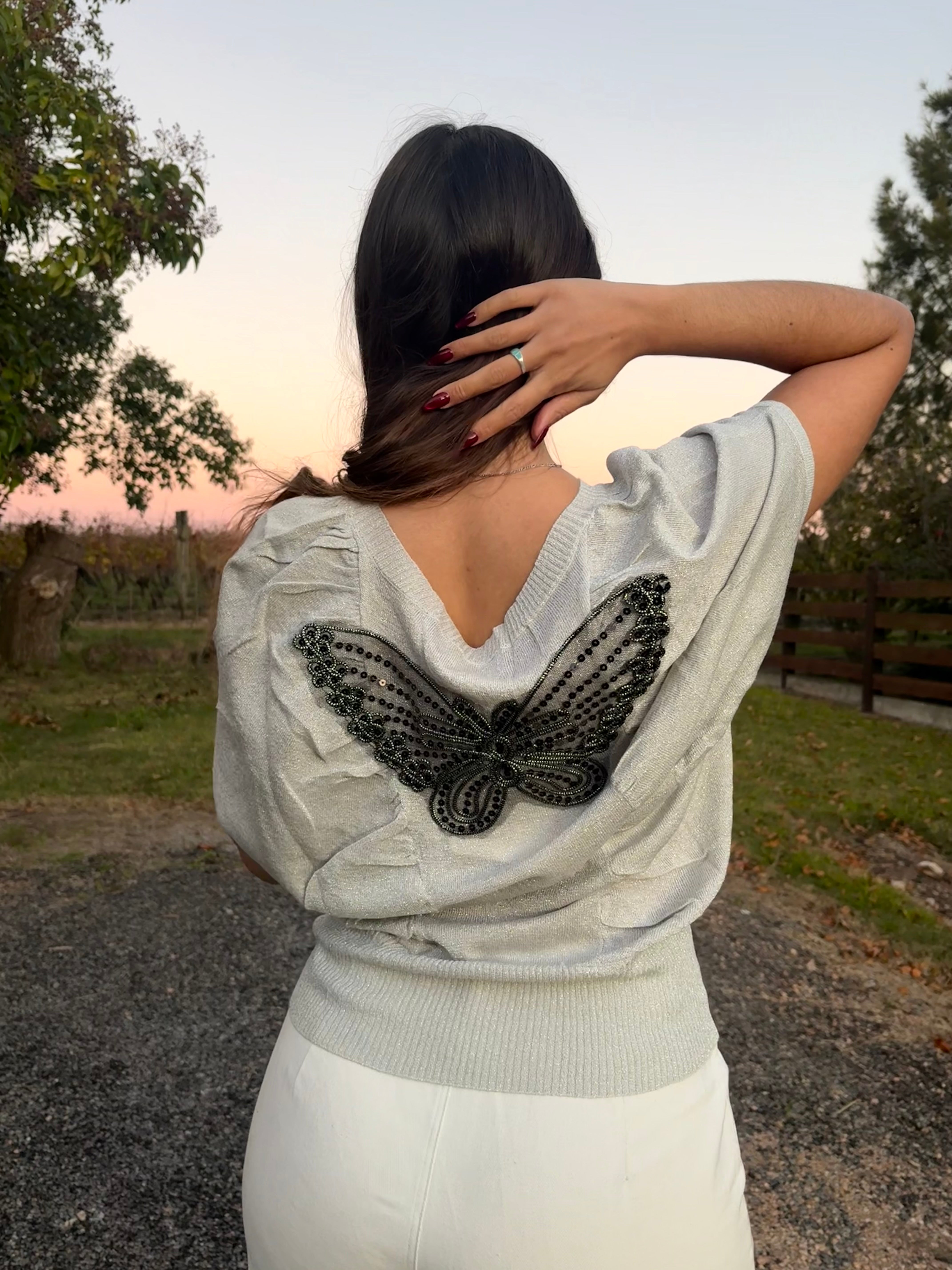 Blusa Mariposa
