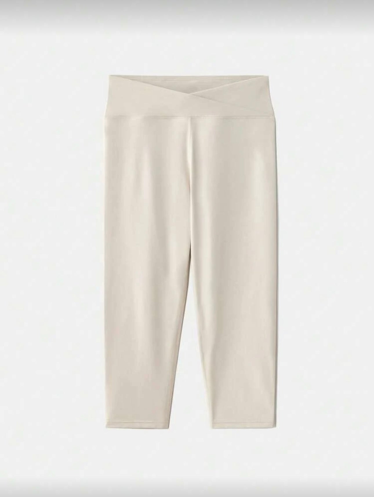 Leggings deportivos casuales con cintura asimétrica