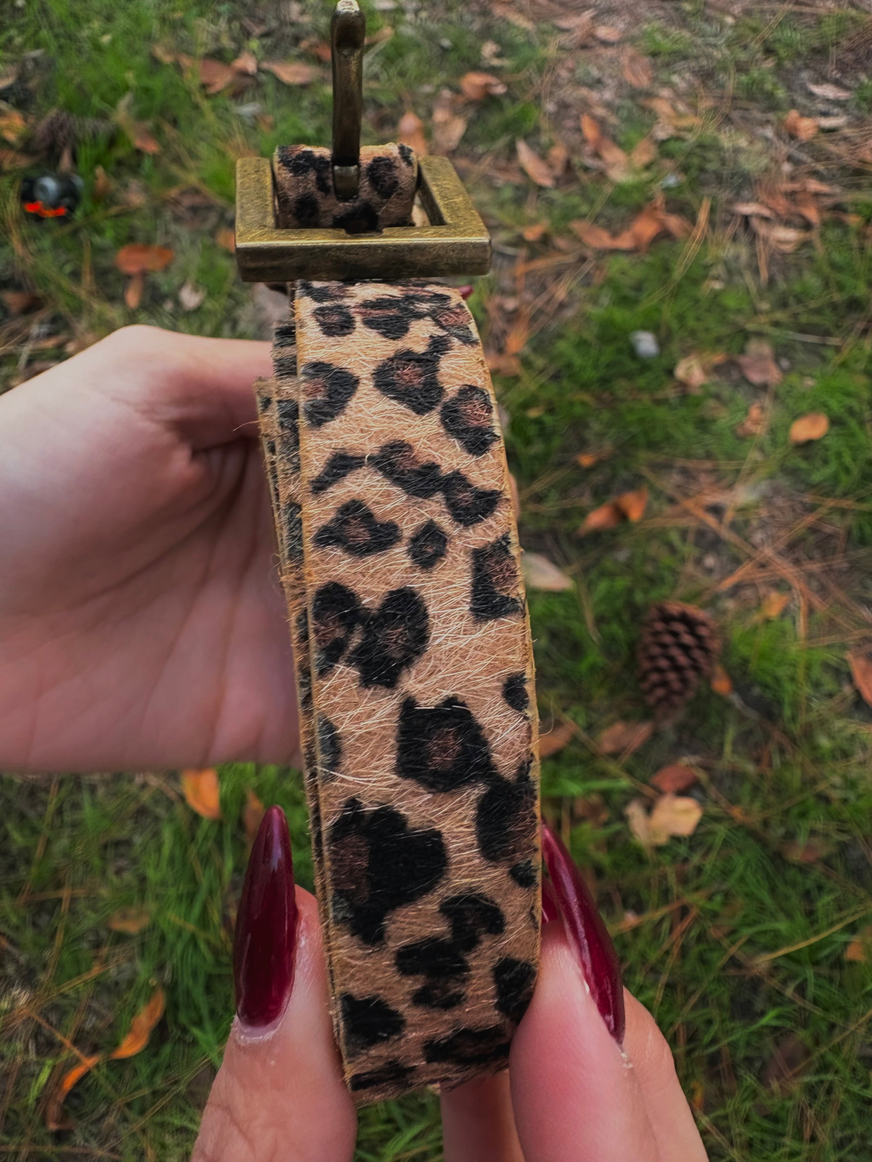 Cinturón Animal Print