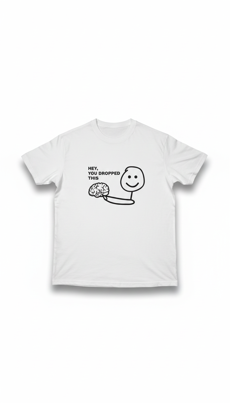 Remera Blanca con Diseño Gráfico