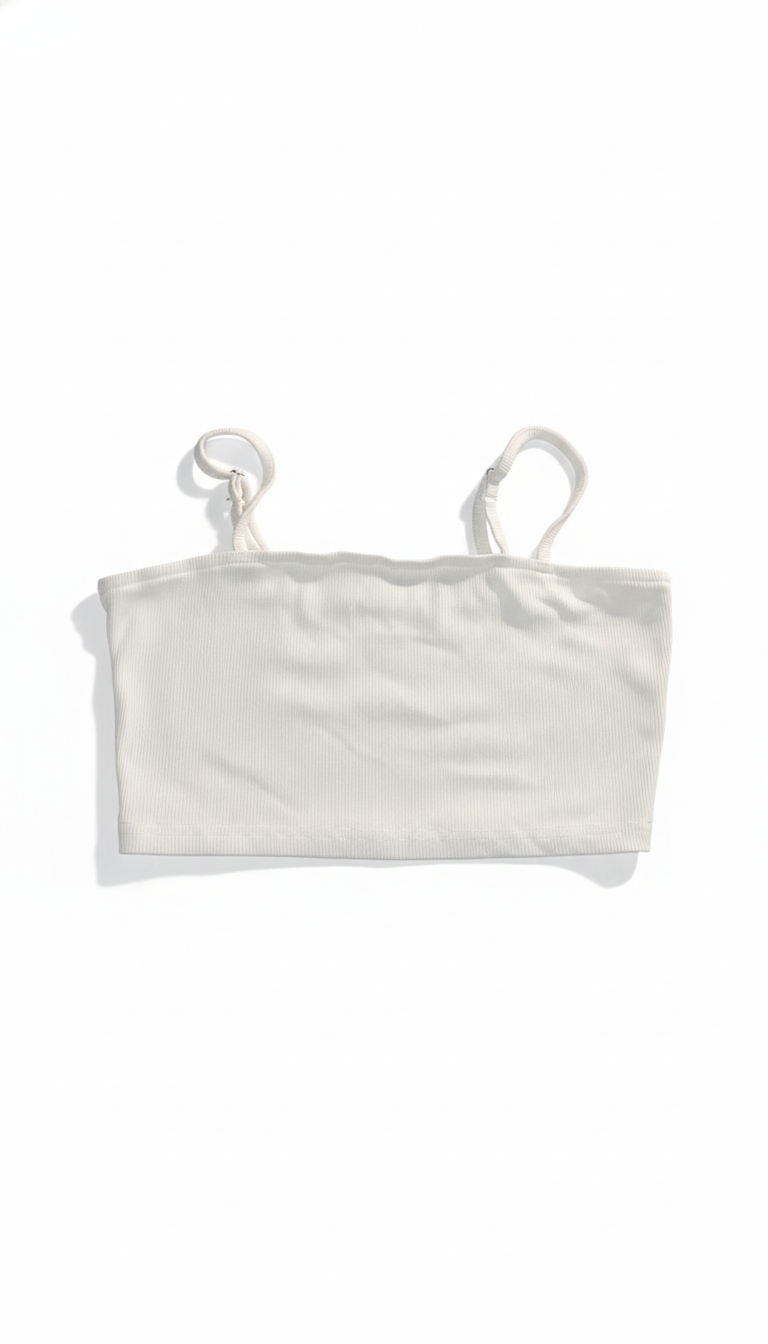 Top Blanco de Algodón