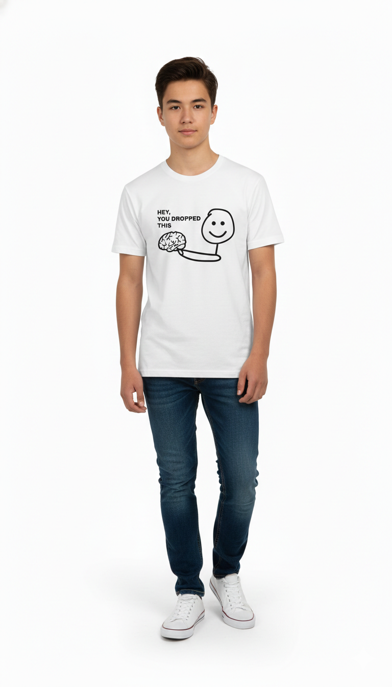 Remera Blanca con Diseño Gráfico