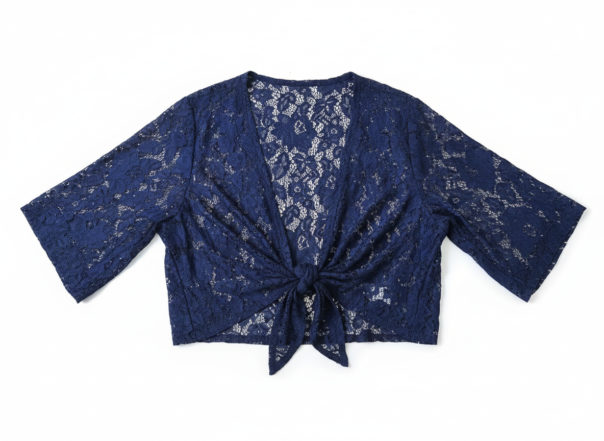Bolero de Encaje azul