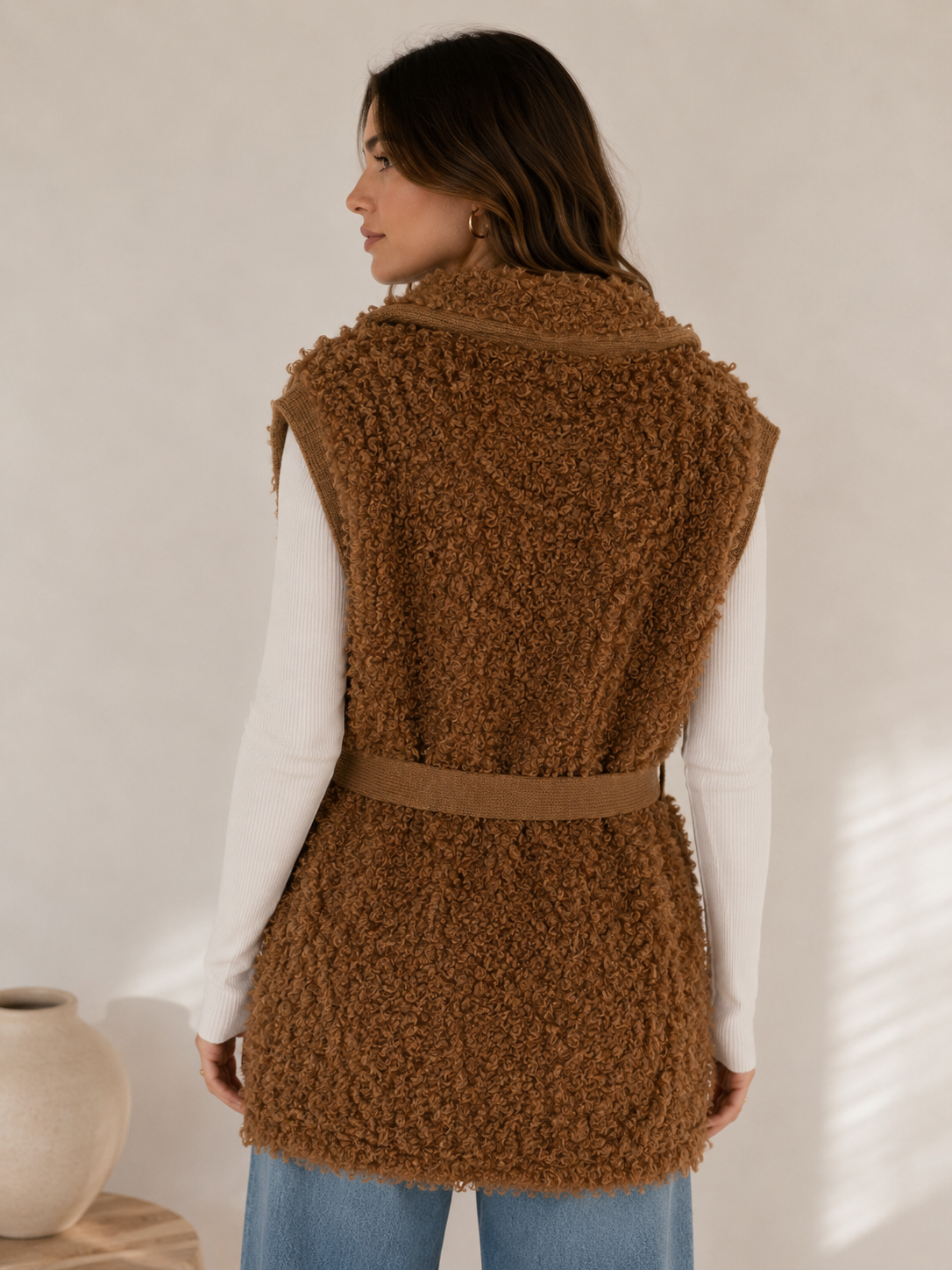 Chaleco Teddy Camel